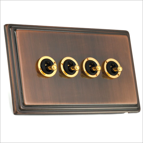 Available In Different Color Antique Copper Finish Dolly Switch