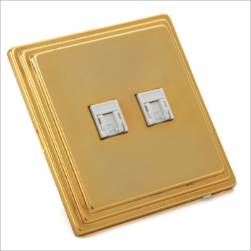 Available In Different Color 2 Gang Heritage Rj11 Telephone Jack