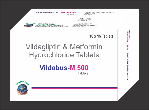 Vildagliptin and metformin tablet