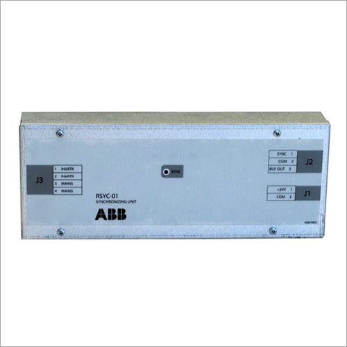 RSYC-01 Synchronizing Unit - Steel, 100x200x50 mm | Shockproof Enclosure, Rugged Design, Precise Control, Easy Maintenance