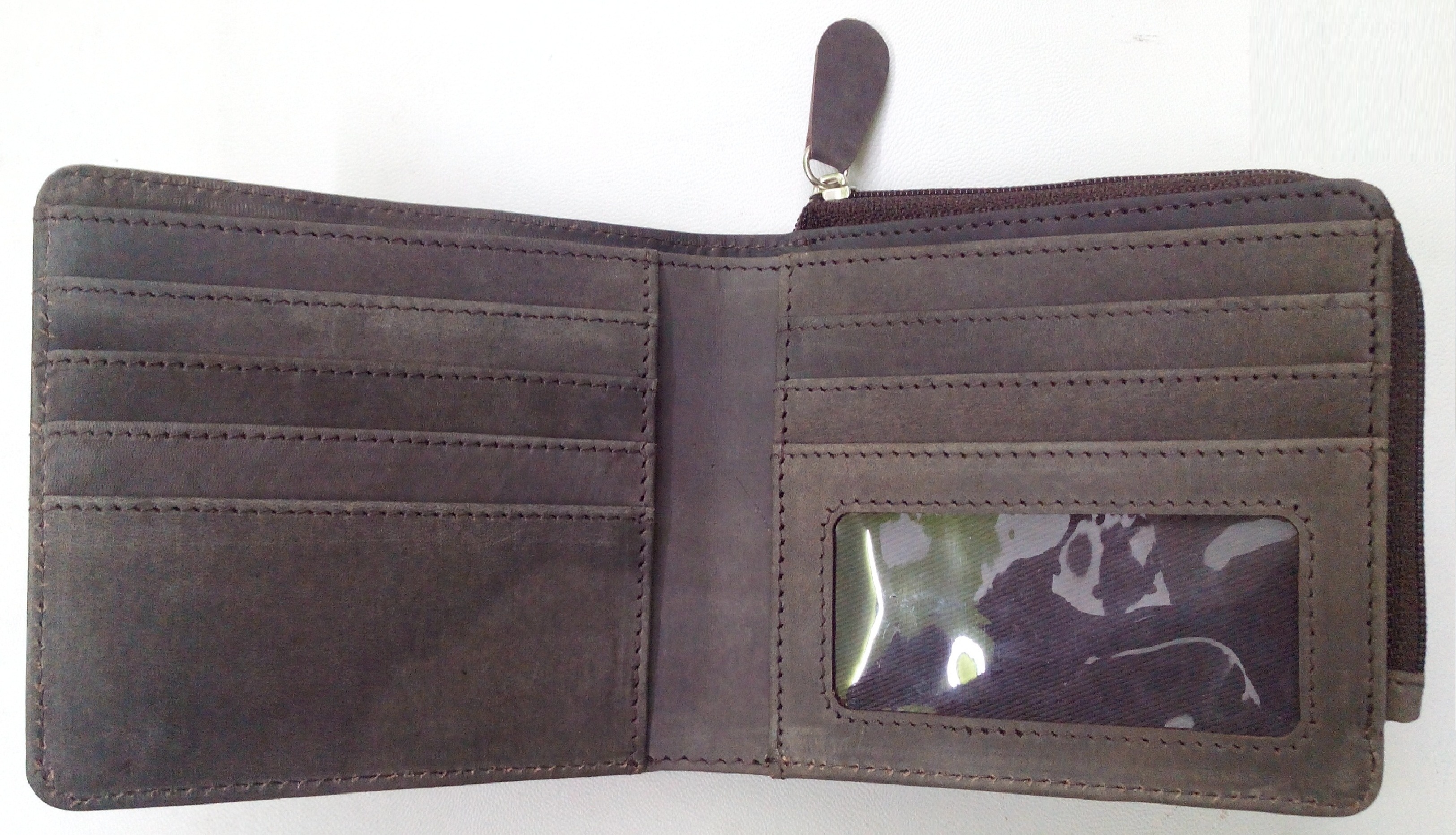 Vintage leather wallet
