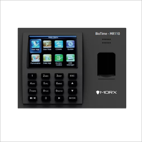 Morx Biotime Mr110 Biometric Access Control System Application: Outdoor