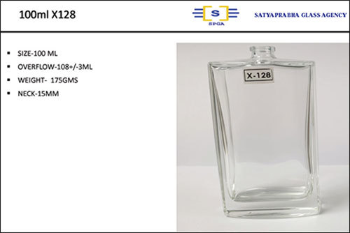 Cosmetic Glass Perfume Bottle By SATYAPRABHA GLASS AGENCY