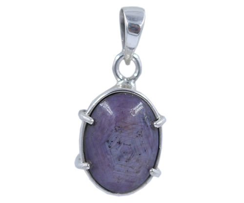 Star Ruby 925 Silver Gemstone Pendant