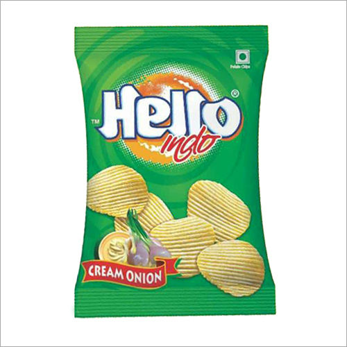 Cream and Onion Potato Chips