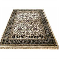 Kashmiri Designer Silk Carpet Easy To Clean