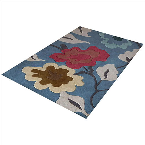 Custom Design Floral Printed Floor Carpet