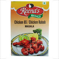Chicken 65 Kabab Masala - 100g Powder | Hygienic Blend Of Fennel, Cumin, Cardamom, And Spices, 6-month Shelf Life, Air-sealed Packaging