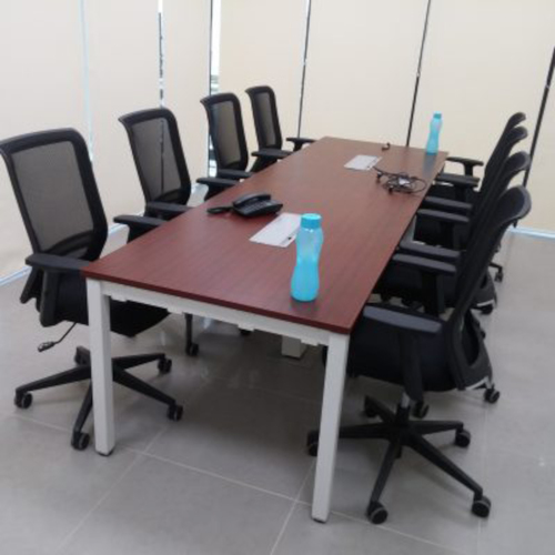Meeting table with 50x50 legs