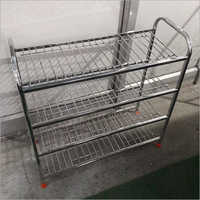 Multi Tier Stainless Steel Dish Rack
