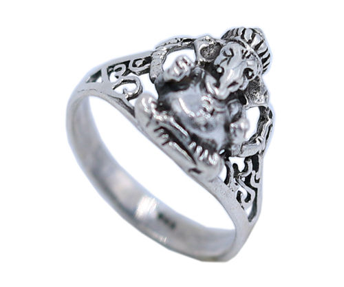 Ganesha 925 Silver Ring Gender: Unisex