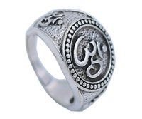 Om Designer 925 Silver Ring