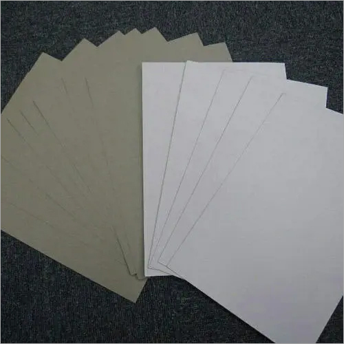 Uncoated Duplex Paper Board - 180-360 GSM | Anti Rust Paper Material Ideal for Packaging Industry