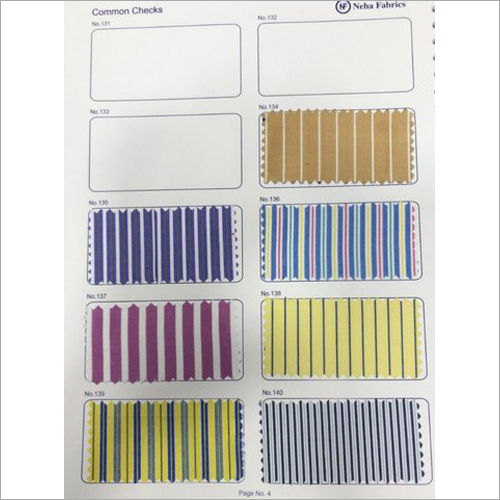 Washable School Uniform Stripes Fabric