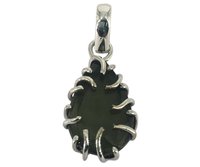 Unique Design Moldavite 925 Silver Gemstone Pendant