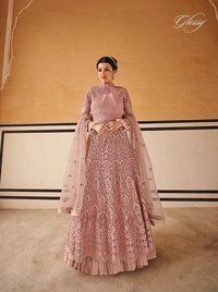 Branded Glossy Heavy Anarkali Salwar Suits