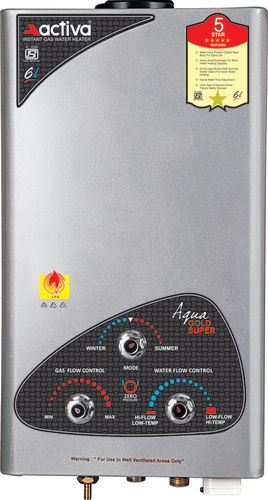 activa Aqua Gold LPG Instant Water Heater Geyser (7Ltr.)