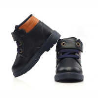 कैट ब्लू पीवीसी बूट