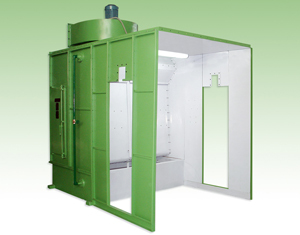 Wet Water Curtain Paint Booth