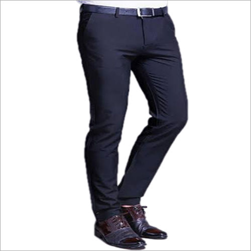 Buy Mens Cotton Lycra Casual Wear Regular Fit PantsCottonworld