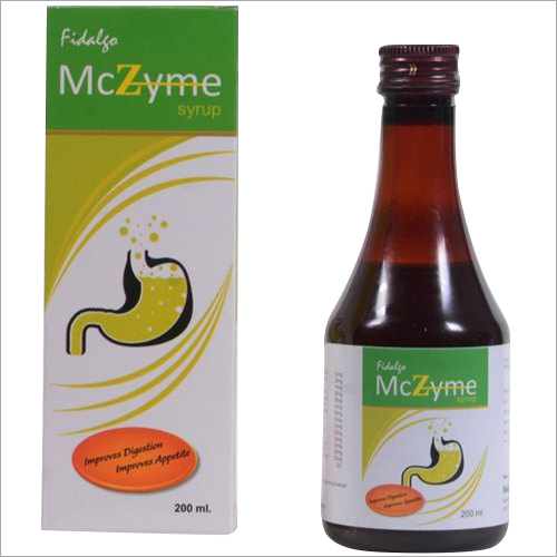 Mczyme Syrup Age Group: For Adults