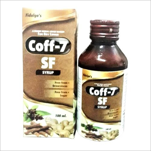 Coff-7 Sf Syrup Age Group: For Adults