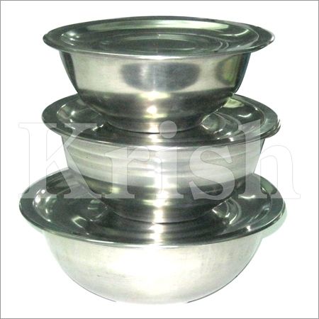 Footed / Mughlai Bowls With/ Without Cover - Color: As Per Requirement