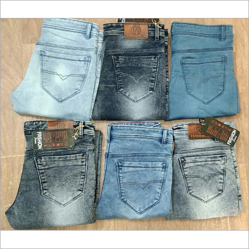 Regular fit men denim jeans