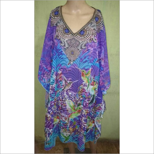 Ladies digital Beachwear Kaftan