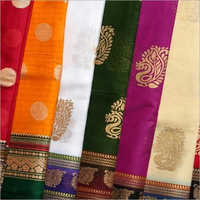 Multicolour Handloom Sarees