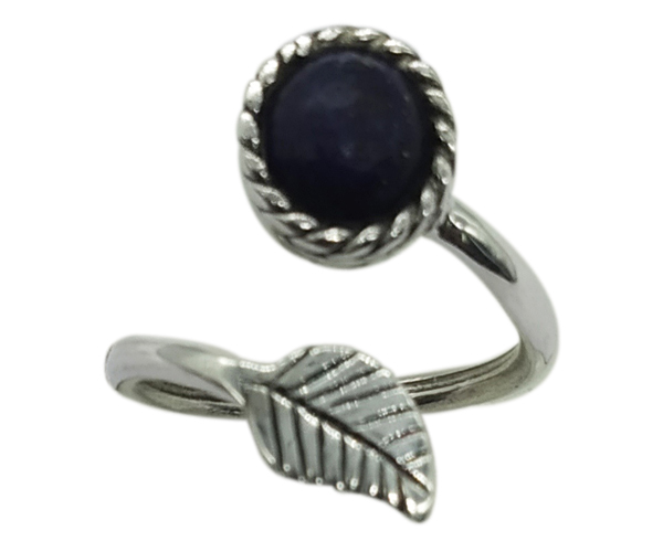 Lapis lazuli 925 Silver Gemstone Ring