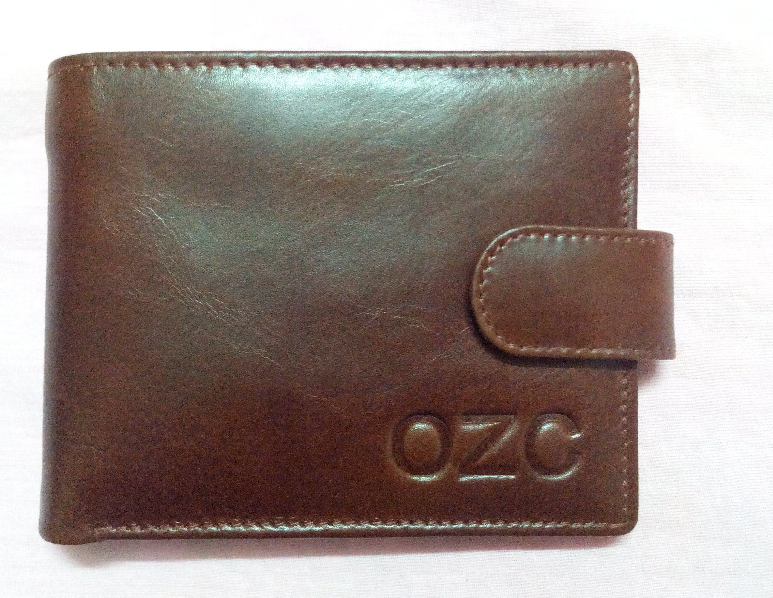 Mens Brown Leather Wallet