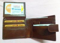 Mens Brown Leather Wallet