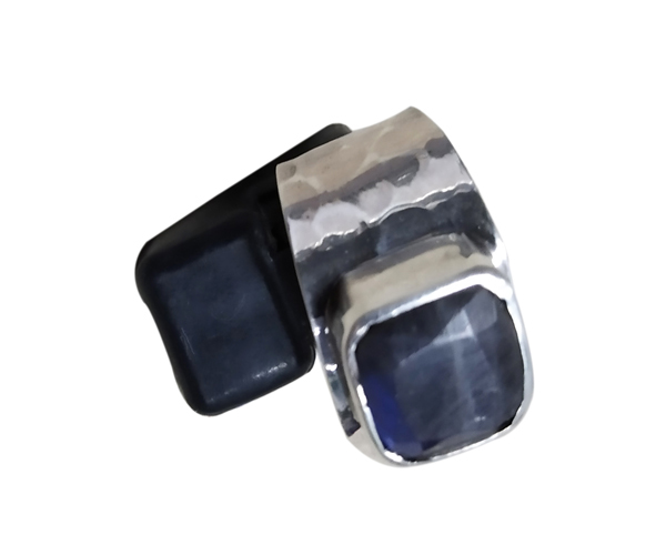 Blue Sapphire 925 Silver Gemstone Ring