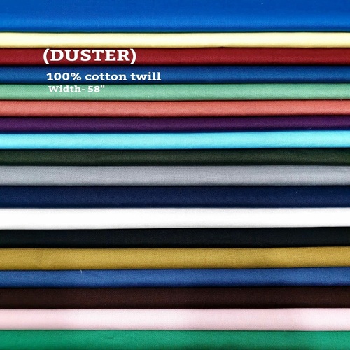 Duster 100% cotton twill