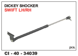 Dicky Shocker Swift - 4 Wheeler Compatible, Left & Right Hand Drive, Warranty Included