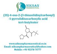 (2S)-4-Oxo-2-(3-thiazolidinylcarbonyl)-1-pyrrolidinecarboxylic acid tert-butyl ester