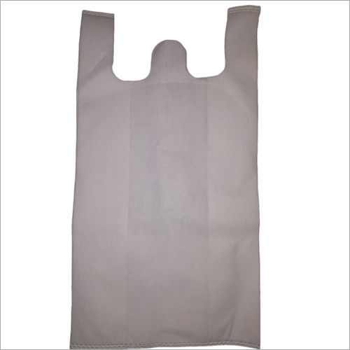 With Handle Non Woven Plain W Cut Bag