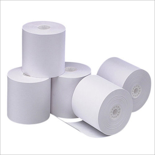 White Chromo Paper Roll