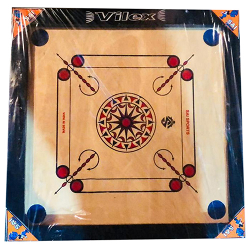 Wooden Carrom Board No Of Player Required: 4