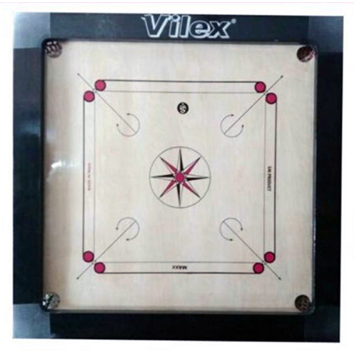 Vilex Club Wooden Carrom Board Designed For: Adults