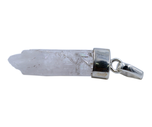 Aqua Aura Stone 925 Silver Pendant