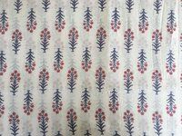 Block Printed Sewing Craft Fabric