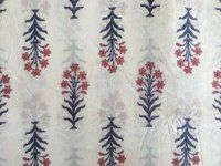 Block Printed Sewing Craft Fabric