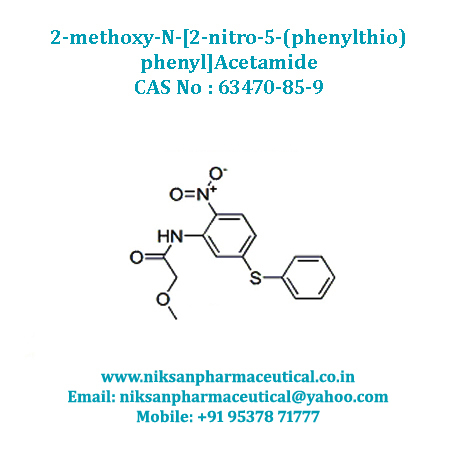 2-methoxy-N-[2-nitro-5-(phenylthio)phenyl]Acetamid