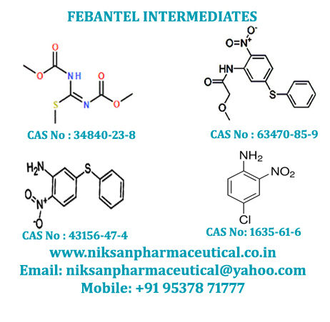 Febantel Intermediates Medicine Raw Materials