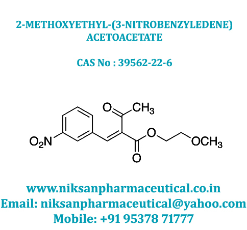2-Methoxyethyl-(3-Nitrobenzyledene) Acetoacetate