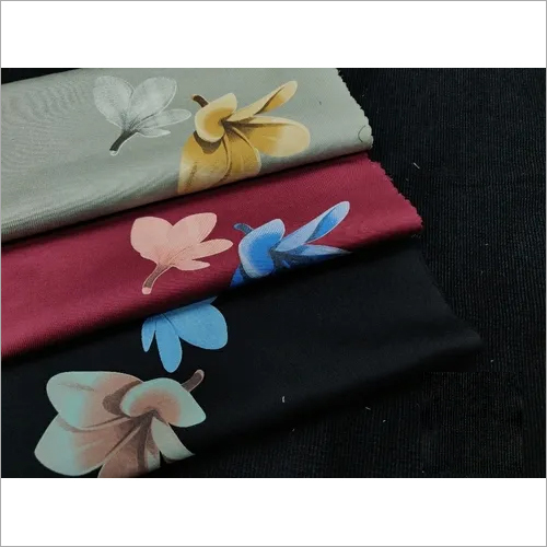 Cotton Fabric - Dobby Texture, Printed Design | 100% Cotton Material for Garment Use