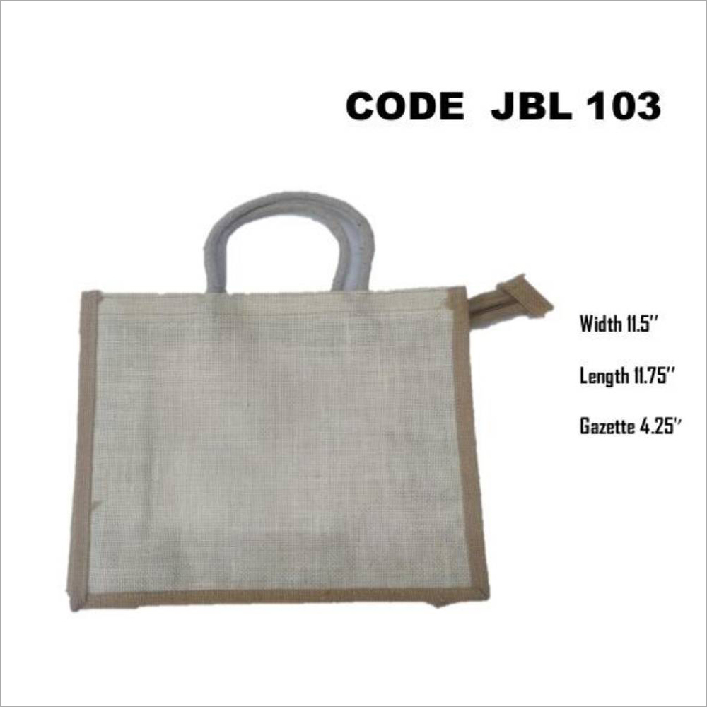 Abaliable In Multicolour Jute Lunch Bag