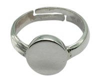 Charming Plain 925 Silver Ring